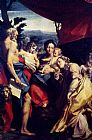 Correggio Famous Paintings - Madonna Of St. Jerome